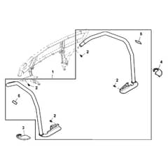 John Deere XUV865R - PC16097 - Fender Guard - ST1003474