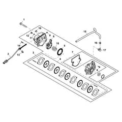 John Deere XUV865R - PC16097 - Parking Brake - ST1004404