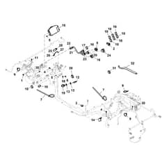 John Deere XUV865R - PC16097 - Chassis Wiring - ST1004782