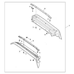 John Deere XUV865R - PC16097 - Fender Guard - ST1051410