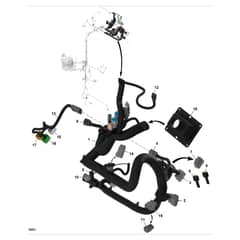 John Deere XUV865R - PC16097 - Chassis Wiring (5/5) (060001 - ) - ST1060662