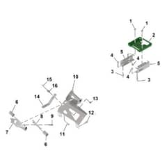 John Deere XUV865R - PC16097 - Vehicle Controller - ST1060920