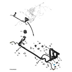 John Deere XUV875R - PC16760 - Chassis Wiring (2 / 5) - ST1782208
