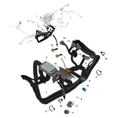 John Deere XUV875R - PC16760 - Chassis Wiring (3 / 5) - ST1782268