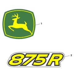 John Deere XUV875R - PC16760 - Labels - ST1823888