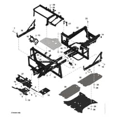John Deere XUV875R - PC16760 - Main Frame - ST1953468