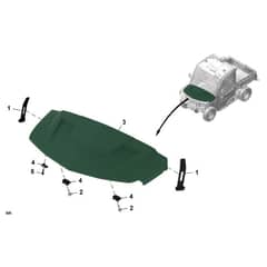 John Deere XUV875R - PC16760 - Hood - ST1963168