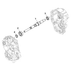 John Deere XUV875R - PC16760 - Input Shaft - ST1964688