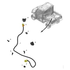 John Deere XUV875R - PC16760 - Wiring Harness - ST1966288