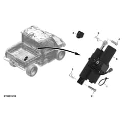 John Deere XUV875R - PC16760 - Actuator - ST1969428
