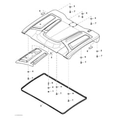 John Deere XUV875R - PC16760 - Roof - ST1973768
