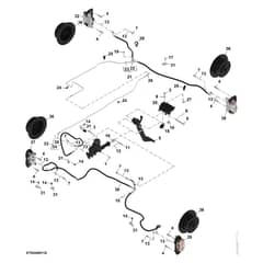 John Deere XUV875R - PC16760 - Brake - ST1993868