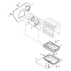 John Deere XUV875R - PC16760 - Mounting Flange - ST1996968