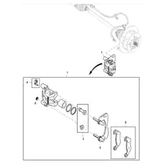 John Deere XUV875R - PC16760 - Disk Brake - ST2003088