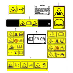 John Deere XUV875R - PC16760 - Labels - ST2018288