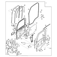 John Deere XUV875R - PC16760 - Door Kit - ST2075928