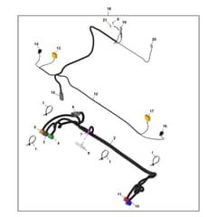 John Deere XUV875R - PC16760 - Harness Kit - ST2176528