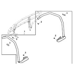 John Deere XUV875R - PC16760 - Fender Guard - ST2213588