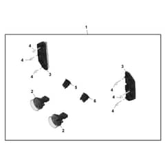 John Deere XUV875R - PC16760 - Light Kit - ST2230528