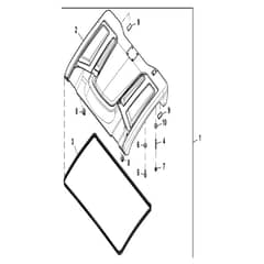 John Deere XUV875R - PC16760 - Poly Roof - ST2230948