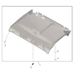 John Deere XUV875R - PC16760 - Headliner - ST2231388
