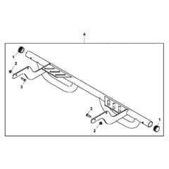 John Deere XUV - PC11574 - Rear Bumper - ST486861