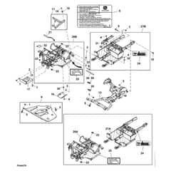 John Deere XUV - PC11574 - Frame - ST729814