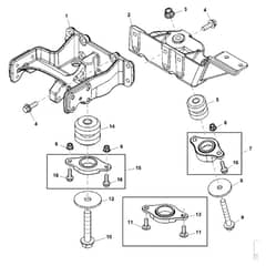 John Deere XUV - PC11574 - Isolator - ST729826
