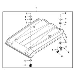 John Deere XUV - PC11574 - Occupant Protective - ST737541