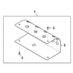 John Deere XUV - PC11574 - Muffler Cover - ST809764