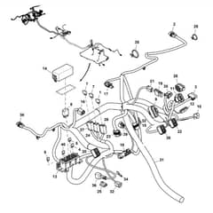 John Deere XUV - PC11574 - Wiring Harness (130001 - ) - ST886245