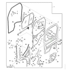 John Deere XUV - PC11574 - Door Kit - ST916456