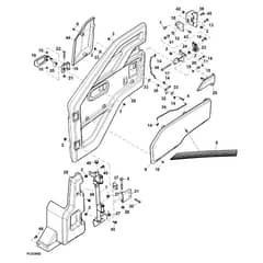 John Deere XUV - PC11574 - Doors (080001 - ) - ST917891