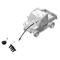 John Deere XUV - PC16756 - Windshield Wiper - ST1973268