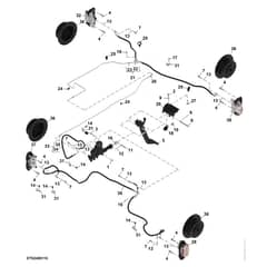 John Deere XUV - PC16756 - Brake - ST1993868