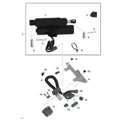 John Deere XUV - PC16756 - Actuator Kit - ST2148388