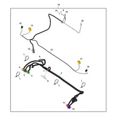 John Deere XUV - PC16756 - Harness Kit - ST2176508