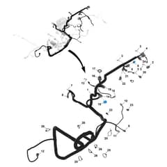 John Deere XUV - PC16757 - Chassis Wiring (1 / 5) - ST1788808