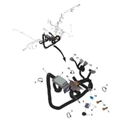 John Deere XUV - PC16757 - Chassis Wiring (3 / 5) - ST1789008