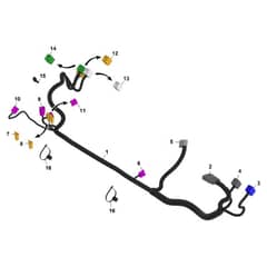 John Deere XUV - PC16757 - Wiring Harness - ST1832268