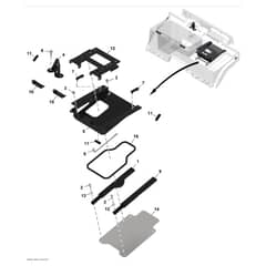 John Deere XUV - PC16757 - Seat Slider - ST1864148