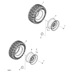 John Deere XUV - PC16757 - Wheels - ST1967008