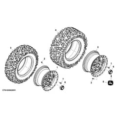 John Deere XUV - PC16757 - Alloy Wheels - ST1967208
