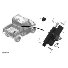 John Deere XUV - PC16757 - Actuator - ST1969428
