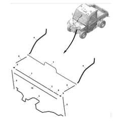 John Deere XUV - PC16757 - Interior Seals - ST1996228