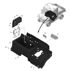 John Deere XUV - PC16757 - Mounting Parts - ST2001328