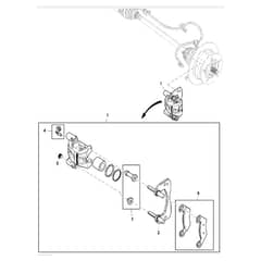 John Deere XUV - PC16757 - Disk Brake - ST2003088