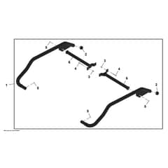 John Deere XUV - PC16757 - Rear Fender - ST2152728