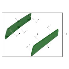 John Deere XUV - PC16757 - Panel Kit - ST2227588
