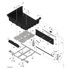 John Deere XUV - PC16758 - Cargo Box - ST1841628